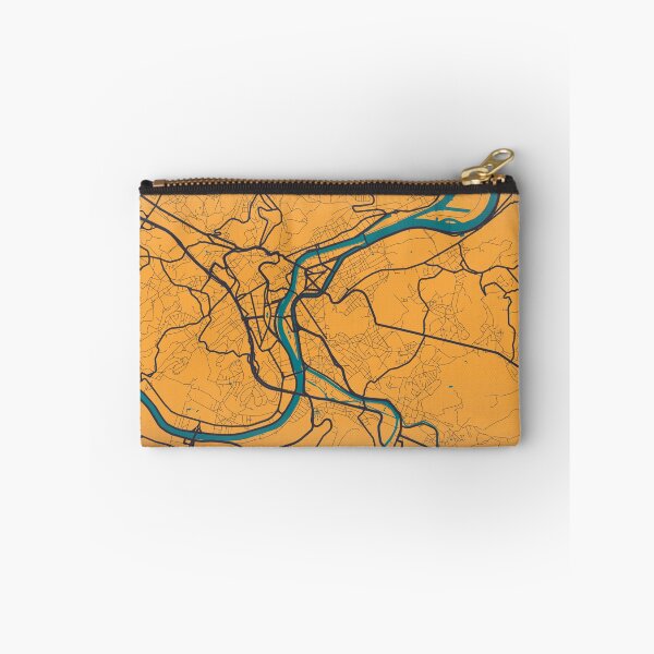 Item preview, Map of the city of Liège in Belgium designed and sold by PostersProf1.