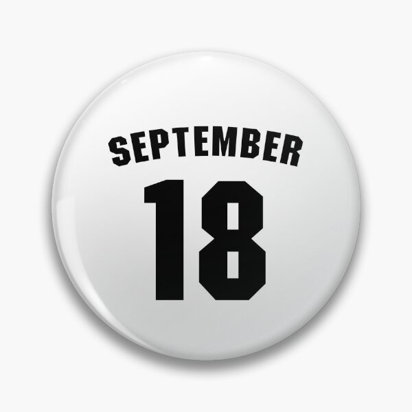 Item preview, Date of birth  18 September  birthday gift sport design designed and sold by Panya-Design.