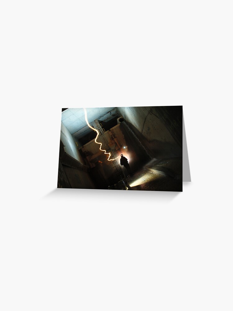 Thumbnail 1 of 2, Greeting Card, Follow My Shadow designed and sold by DStrom.