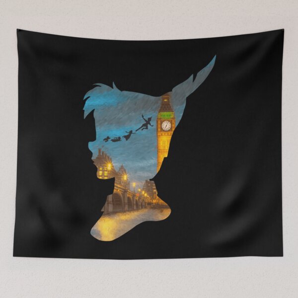 Item preview, Peter Pan Over London designed and sold by PAMELARUBIO.
