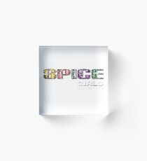 Spice Girls Acrylic Block