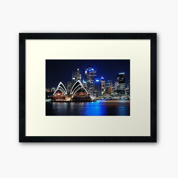 Harbour Sails Framed Art Print