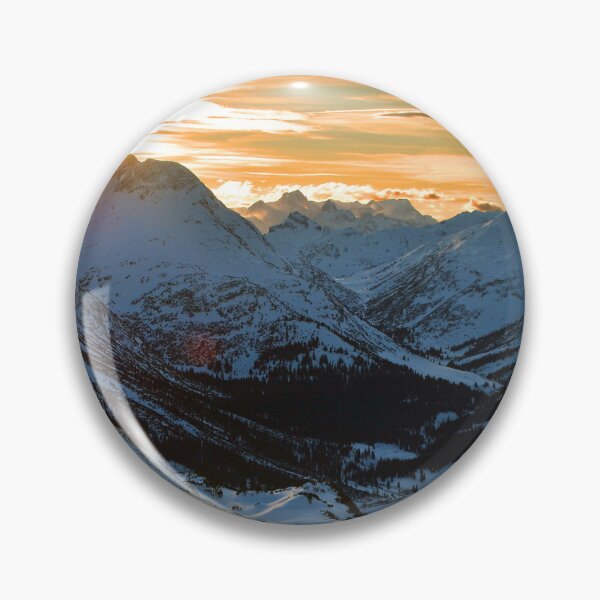 Item preview, Sunset Lech am Arlberg Austrian Alps Austria designed and sold by AndyEvansPhotos.