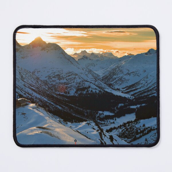 Item preview, Sunset Lech am Arlberg Austrian Alps Austria designed and sold by AndyEvansPhotos.