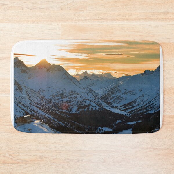 Item preview, Sunset Lech am Arlberg Austrian Alps Austria designed and sold by AndyEvansPhotos.