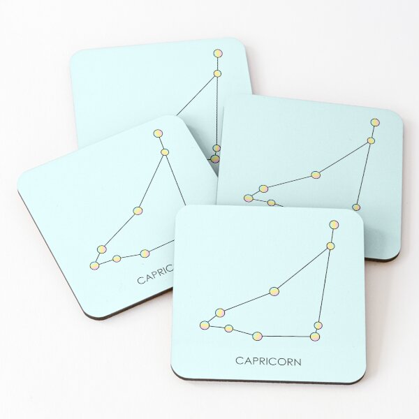 Item preview, Rainbow Capricorn Zodiac Sign - Constellation designed and sold by PancakeAndLoaf.