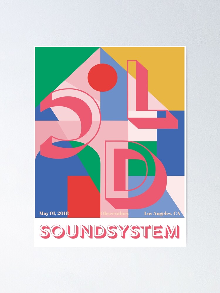 "Sound System Gig" Poster by tristina94 Redbubble