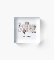 Spice Girls Acrylic Block