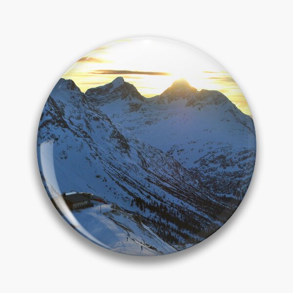 Item preview, Sunset Lech am Arlberg Austrian Alps Austria designed and sold by AndyEvansPhotos.