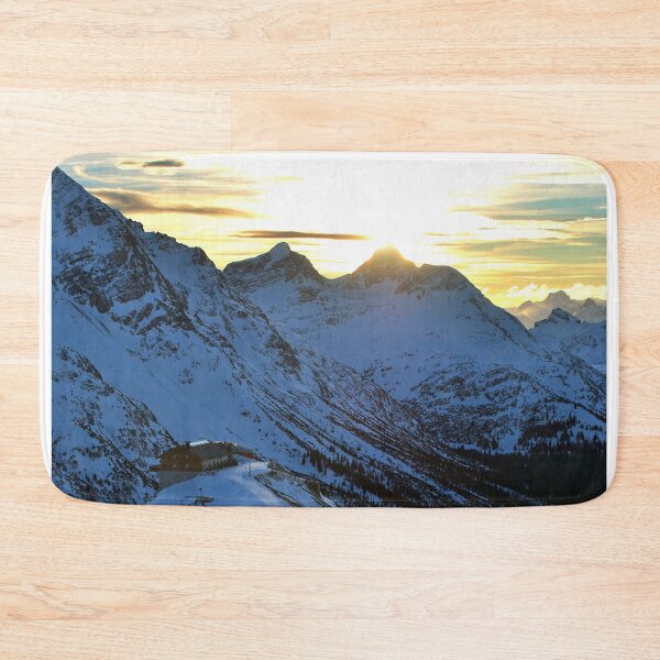Item preview, Sunset Lech am Arlberg Austrian Alps Austria designed and sold by AndyEvansPhotos.