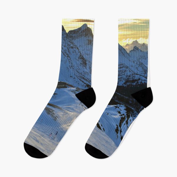 Item preview, Sunset Lech am Arlberg Austrian Alps Austria designed and sold by AndyEvansPhotos.