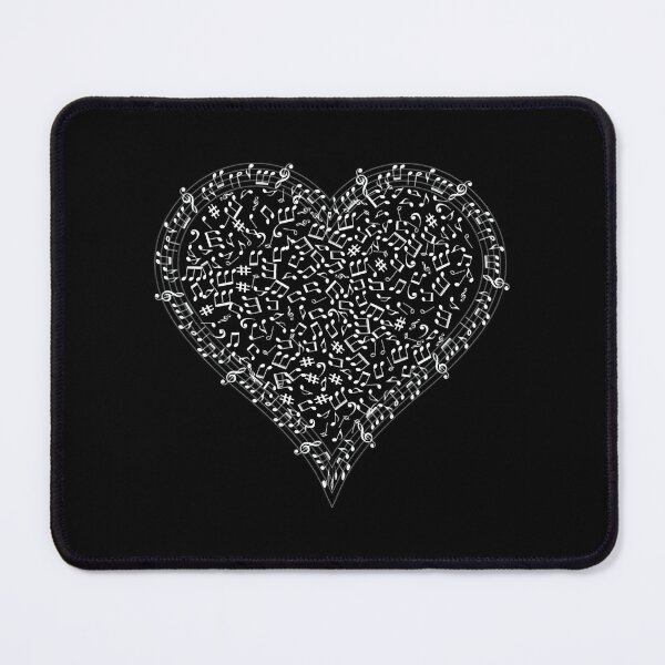 Item preview, Heart Shaped Music Notes T-shirt Singers Band Instruments designed and sold by ThanChets.