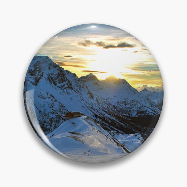 Item preview, Sunset Lech am Arlberg Austrian Alps Austria designed and sold by AndyEvansPhotos.
