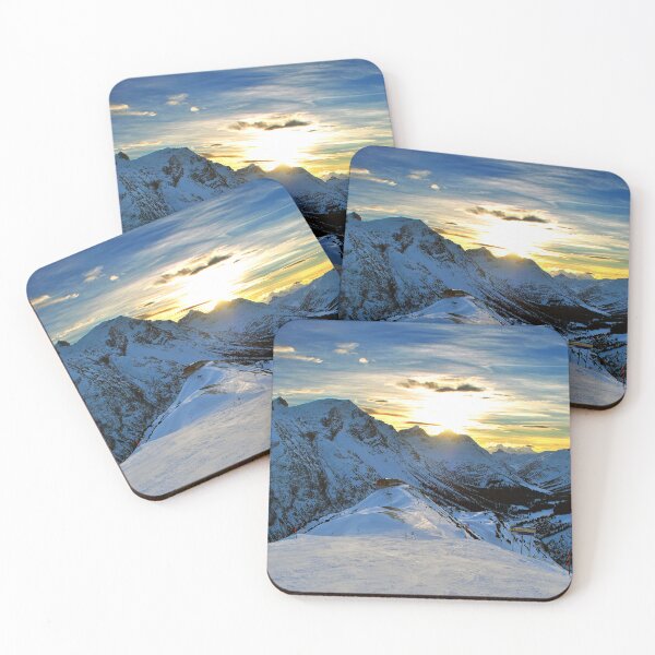 Item preview, Sunset Lech am Arlberg Austrian Alps Austria designed and sold by AndyEvansPhotos.