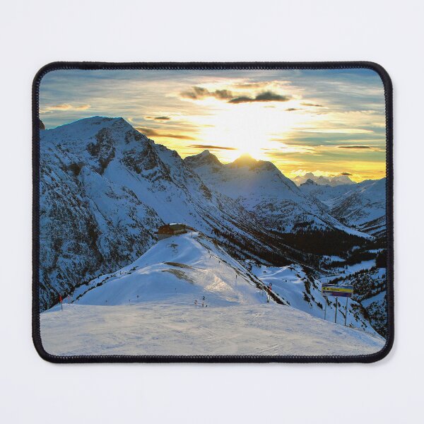 Item preview, Sunset Lech am Arlberg Austrian Alps Austria designed and sold by AndyEvansPhotos.