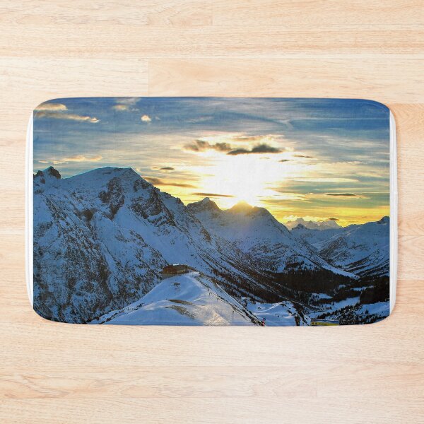 Item preview, Sunset Lech am Arlberg Austrian Alps Austria designed and sold by AndyEvansPhotos.