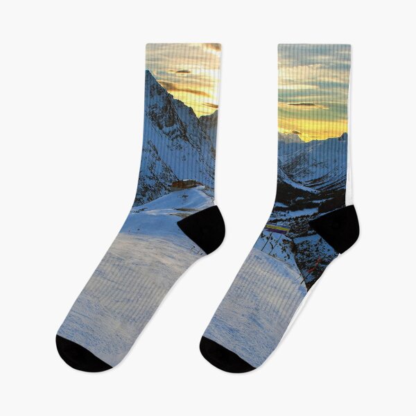 Item preview, Sunset Lech am Arlberg Austrian Alps Austria designed and sold by AndyEvansPhotos.