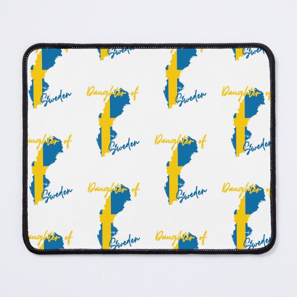 Item preview, Daughter of Sweden Map Flag designed and sold by NovawayDirect.