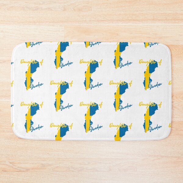 Item preview, Daughter of Sweden Map Flag designed and sold by NovawayDirect.