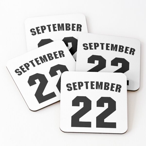 Item preview, Date of birth  22 September  birthday gift sport design designed and sold by Panya-Design.