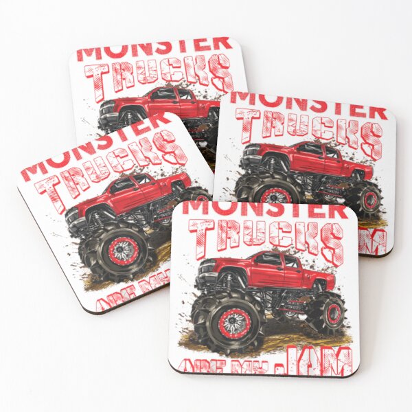 Item preview, monster truck Are my Jam grave digger Vintage Art designed and sold by selimane.