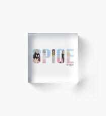 Spice Girls Acrylic Block