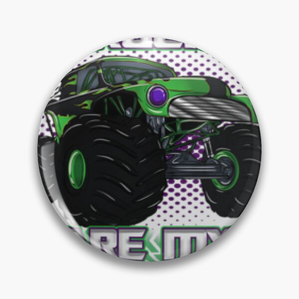 Item preview, Womens Monster Trucks are My Jam Birthday Gift V Neck T Shirt designed and sold by selimane.