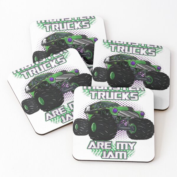 Item preview, Womens Monster Trucks are My Jam Birthday Gift V Neck T Shirt designed and sold by selimane.