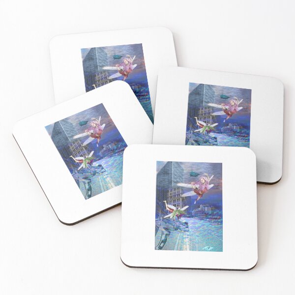 Item preview, Fairies Swimming In Flooded City designed and sold by Patricia Brown.