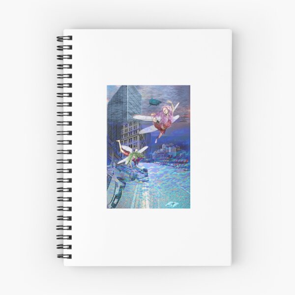 Item preview, Fairies Swimming In Flooded City designed and sold by Patricia Brown.