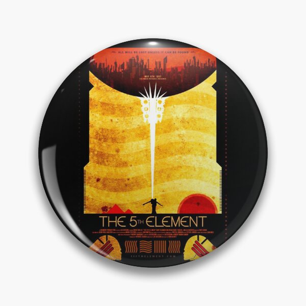 Item preview, The Fifth Element by Luc Besson Movie Poster designed and sold by EinsamerBaum.