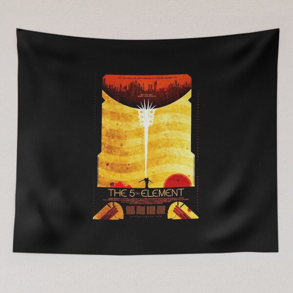 Item preview, The Fifth Element by Luc Besson Movie Poster designed and sold by EinsamerBaum.