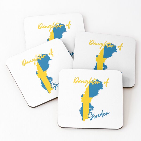 Item preview, Daughter of Sweden Map Flag designed and sold by NovawayDirect.