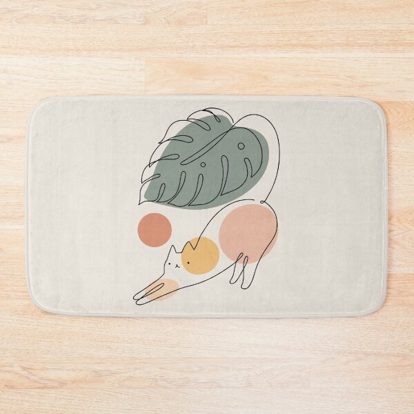 Item preview, Cat and Plant 34 designed and sold by ilovedoodle.