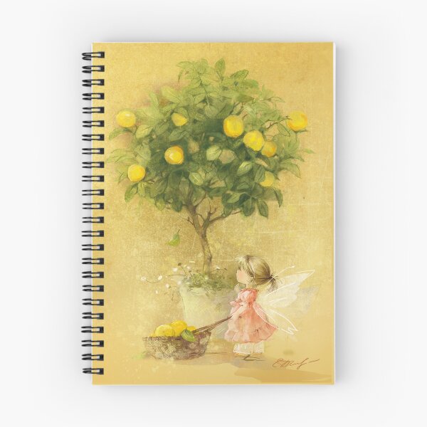 Item preview, lemon fairy designed and sold by Katsiaryna Babok.