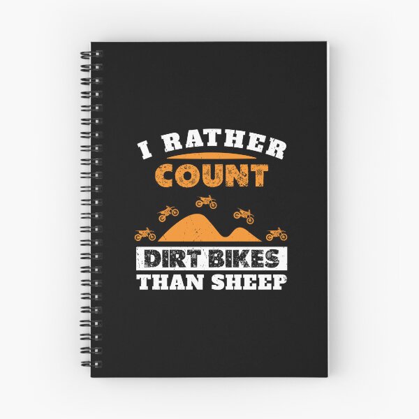 Item preview, I Would Rather Count Dirt Bikes Than Sheep Motocross designed and sold by StrongShirts.