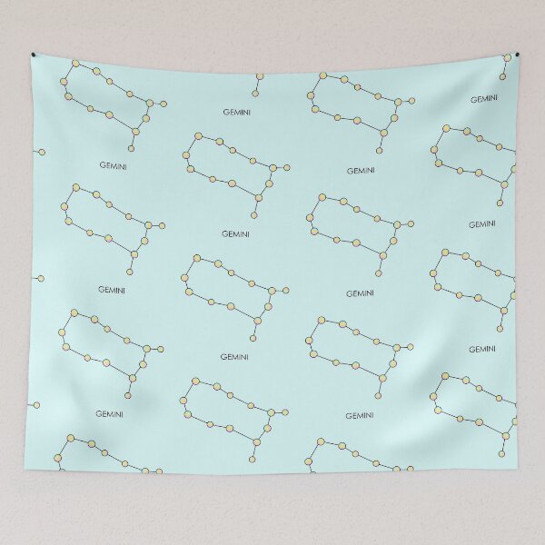 Item preview, Rainbow Gemini Zodiac Sign - Constellation designed and sold by PancakeAndLoaf.