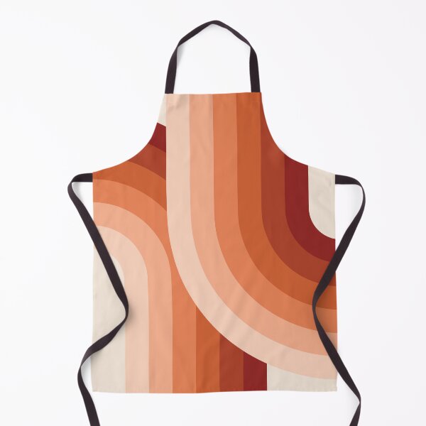 Item preview, Mid Century Modern Geometric 89 in Terracotta Shades (Rainbow Abstract) designed and sold by nineFlorals.