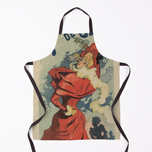 Item preview, Vintage Paris Ice skating Jules Cheret designed and sold by aapshop.