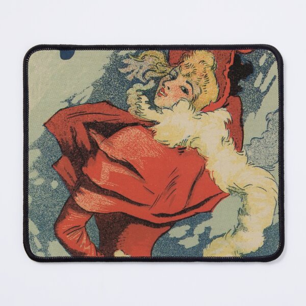 Item preview, Vintage Paris Ice skating Jules Cheret designed and sold by aapshop.
