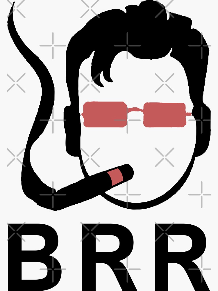 Joe Burrow Glasses  Sticker for Sale by TrendiDesigns