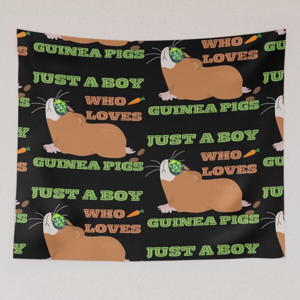 Item preview, Just a boy who loves guinea pigs designed and sold by 1DaisyChainLane.