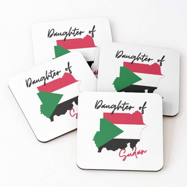 Item preview, Daughter of Sudan Map Flag designed and sold by NovawayDirect.