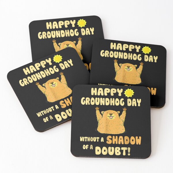 Item preview, Happy Groundhog Day Without A Shadow Of A Doubt Groundhog T-Shirt designed and sold by RuleCres.
