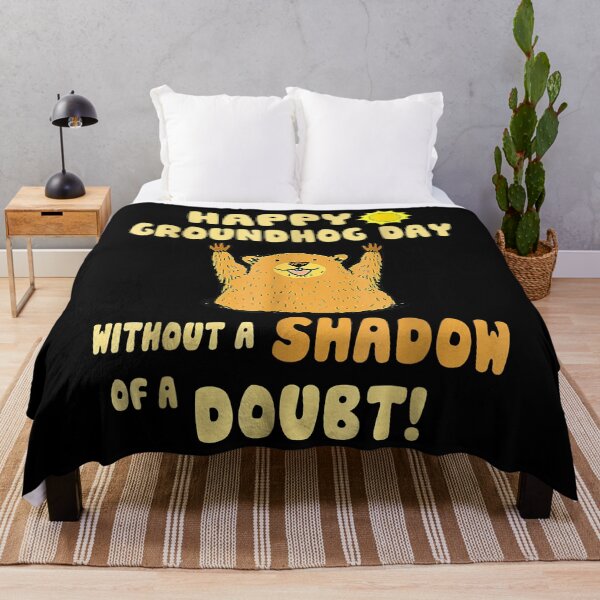 Item preview, Happy Groundhog Day Without A Shadow Of A Doubt Groundhog T-Shirt designed and sold by RuleCres.