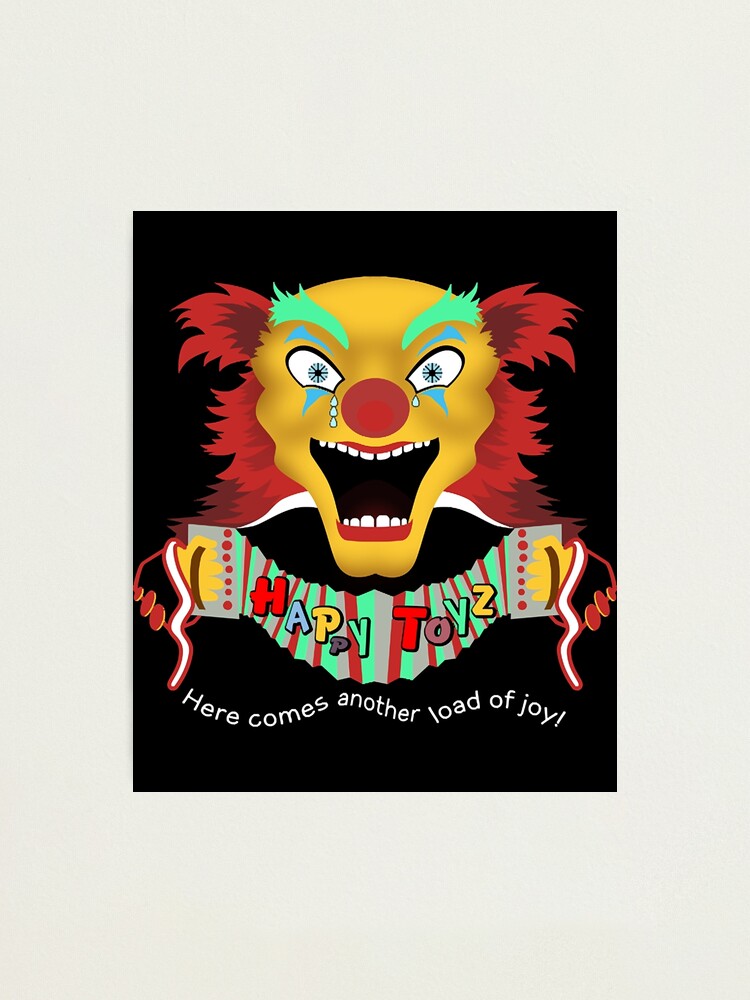 限定マット額装品/バンクシー/Fears of a Clown Monkey Depot - Boxed Figure: Why Studio Horror Clown (WHS-014)
