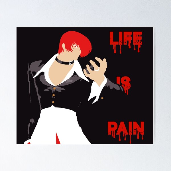 iori yagami kof Greeting Card for Sale by artxstore