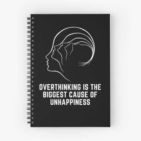 Item preview, Overthinking is the biggest cause of unhappiness designed and sold by Harrytran1507.