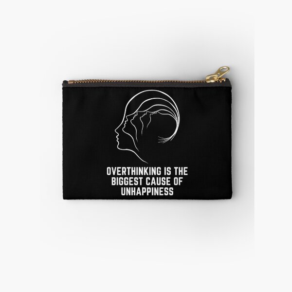 Item preview, Overthinking is the biggest cause of unhappiness designed and sold by Harrytran1507.