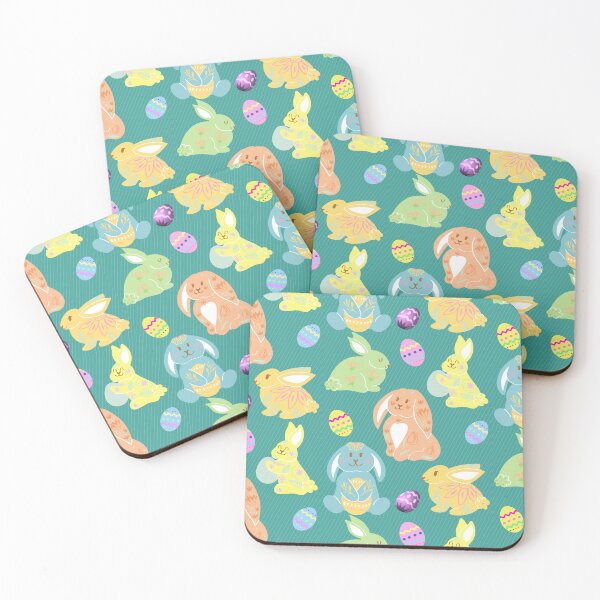 Item preview, Cute Easter Bunnies Easter Eggs - Happy Easter Bunnies For Easter Gifts designed and sold by adoredigitals.